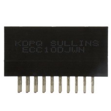 ECC10DJWN|Sullins Connector Solutions